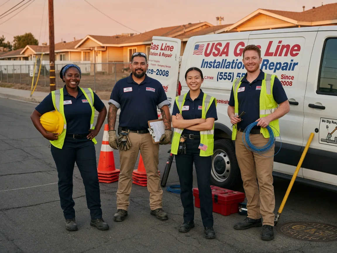 Gas Line Installation company in Fort Bragg, CA